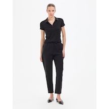 Pierre Cardin Kadın Siyah Pantolon Kanvas-chino 50318197-vr046 Siyah