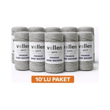 Premium Shine Simli Makrome İpi 100gr 150m 10 Lu Paket Çanta Supla Bileklik İpi