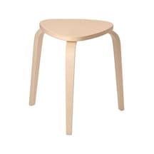 Natürel Renk Tabure 42x48x45 Cm IKEA Huş Ağacı Tabure-Sandalye Te