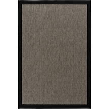 Cool Halı Prag Siyah Keten Hav Toz Vermez Kolay Temizlenen Hasır Dokulu İnce Düğüm İthal Sisal Halı