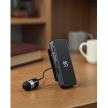 Tek Kulaklık Bluetooth Kompakt Klipsli Dijital Ekranlı Uczzk03makaralı-3 Belirtilmemiş