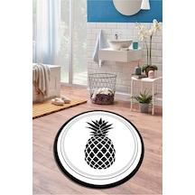 Chilai Home Janchi Çap 200x200 Cm Banyo Halısı Djt Renkli
