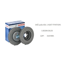 Ön Fren Disk Mercedes C Seri A205 C205 S205 W205 2013-2023 4212112 0986479h37 Bosch 1 Adet