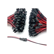 25 Adet 2 Pin Sm Jst 2p Kablolu Konnektor Dişi Erkek Takım 20cm