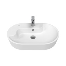 Creavit Topic Tezgah Üzeri Çanak Lavabo 70cm Beyaz Tp172-00cb00e-0000