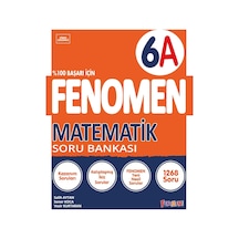 Fenomen Okul 6. Sınıf Matematik A Soru Bankası Yeni Nesile Kolay Geçiş 2025