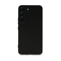 Samsung Galaxy Uyumlu , S23 Kılıf Nano İçi Kadife Silikon - Siyah