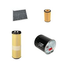 Bosch Filtre Bakım Seti Mercedes C220 Cdı W203 2004-2006 Dizel Hava + Yağ F + Yakıt F. + Polen Bosch