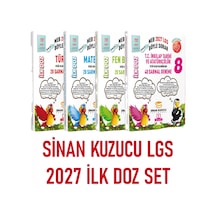 Sinan Kuzucu 8. Sınıf Lgs - Meb Böyle Sorar Sarmal Branş Deneme Seti İlk Doz 2027-lgs