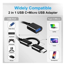Çoklayıcı 3'ü 1 Arada Otg Adaptör Usb 3.0+type-c + Micro Usb Hub