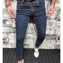 Yeni Sezon Skinny Fit Likralı Bilek Boy Jean Erkek Kot Pantolon (327660730)