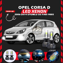 Opel Corsa D 2006-2014 Sis Farı Uyumlu Şimşek Etkili Led Xenon Pro Series H9005