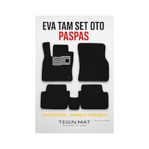 Peugeot 3008 2008 2017 Active Uyumlu Eva Oto Paspas Siyah Metal Topukluklu Tam Set