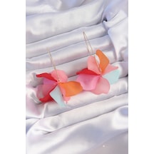 Ezoconcept Pirinç Karışık Soft Renkli Flora Küpe