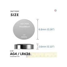 10 Adet Ag4 376 377 Sr626 Sr626sw Lr66 1.5v Düğme Pil, Alkalin Saat Pili, Çocuklara Dayanıklı Ambalaj, Küçük Elektronik Cihazlar İçin,ölçüm Cihazları Ve Hesap Makineleri