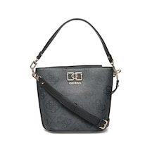 Guess Karnilla Logo Kadın El Ve Çapraz Çanta Hwos9901010 Antrasit