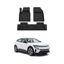 Renault Megane 5 Electric 2023-2026 Uyumlu 4d Havuzlu Paspas Kauçuk Siyah 3 Parça