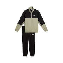 Puma Woven Colorblock Tracksuit Erkek Eşofman Takımı 688173-82 Kahverengi
