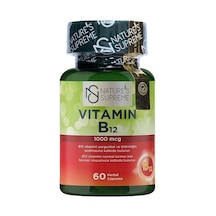 Natures Supreme Vitamin B12 1000 Mcg 60 Kapsül Aromasiz