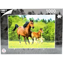 Globo Giochi 1000 Parça Puzzle - Horses