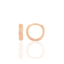 Söğütlü Silver Gümüş Rose 10 Mm Halka Küpe Tragus Piercing Helix Kıkırdak Küpesi Söğütlü Silver Gümüş Rose 10 Mm Halka Küpe Tragus Piercing Helix Kıkırdak Küpesi