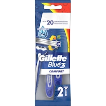 Gillette Blue3 Comfort Kullan At Tıraş Bıçağı 2'li