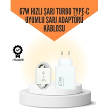 67w Hızlı Şarj Cihazı Yüksek Isı Dayanımlı Type-c Set Çok Renkli