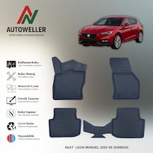 Seat Leon 2020 Sonrası Uyumlu Havuzlu Oto Paspas Tsi / E-hybrid