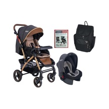 Tommybaby Tornado Travel Sistem Bebek Arabası 4'lü Antrasit