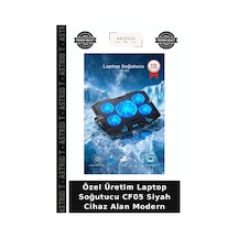 Özel Üretim Laptop Soğutucu Cf05 Siyah Cihaz Alan Modern