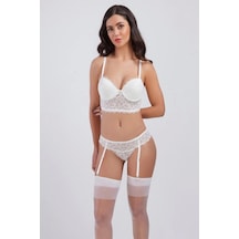 Jartiyer Takım Kadın 111 Ekru