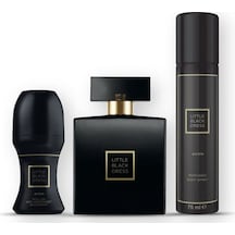 Avon Little Black Dress Kadın Parfüm EDP 50 ML + Body Spray 75 ML + Roll On 50 ML