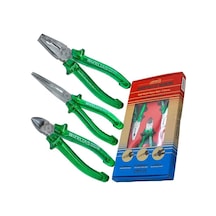 İzeltaş 13000005134 Nostalji Serisi Kraft Pense Seti 3 Parça