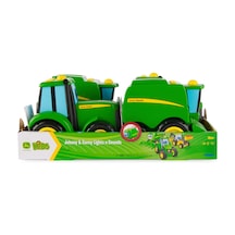 John Deere Fonksiyonlu Traktör Johnny ve Biçerdöver Corey 37910