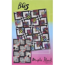 Maple Island Quilts Mıq825 Bq5 Pattern Açik Gri