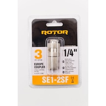 Se1-2sf Kompresör Bağlantı Konnektörü 1/4" R6.35 Rotor