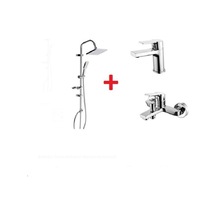 Creavit SH630 Luna Duş Seti Takımı - 3'lü