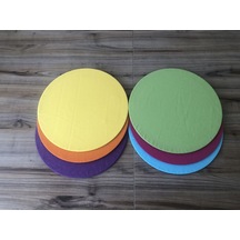Karışık Renkli Supla 33 Cm 6 Adet Mdf Dahil Çok Renkli