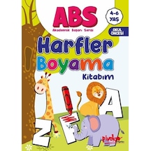 ABS Harfler Boyama Kitabım 4 - 6 Yaş - Buçe Dayı - Pinokyo