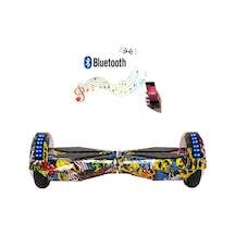 Citymate Smart Balance Elektrikli Kaykay Hoverboard 8.5 İnch Akıllı Denge Ledli Bluetooth Hoparlörlü D01
