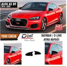Audi A5 B9 Yarasa Batman Ayna Kapağı Parlak Siyah Plastik 2016-2020