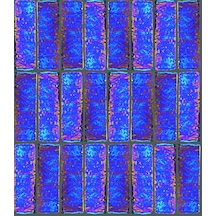 Art Mosaic Pearl Black 6,5x21,5 El Yapımı Terracotta Seramik