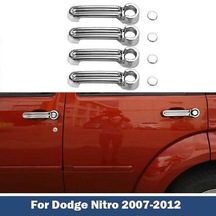 Dodge Nıtro Kapı Kolu Krom Aksesar Set Abs Krom