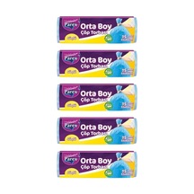 Güçlü Çöp Torbası Orta Boy 5'li Paket