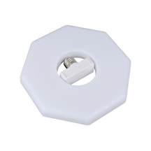 Ledx Al-obgg 40 Watt Ayarlanabilir Açı E27 Duylu Beyaz Tavan Armatürü Adaptor Sec-Kumanda-Metraj Seç Yok-Kumanda-Yok