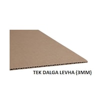 100X120Cm 3Mm Oluklu Mukavva Karton Maket Kartonu Puzzle Kartonu 6'Lı Mini Paket