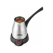 Çelik Elektrikli Cezve Türk Kahve Makinesi - 5fincan 400ml Kablos