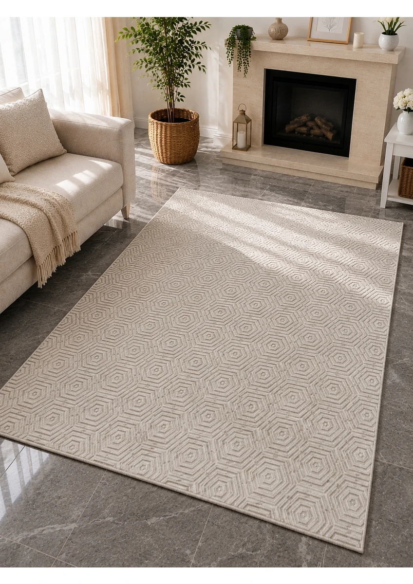Artemis Halı Mira 1510a Açık Kahverengi