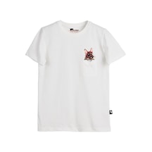 Bad Bear Gotcha Çocuk Tişört Beyaz