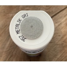 Akçalı 357 400ml Metalik Gri Jant Boyası Oto Boyası Metalik Gri